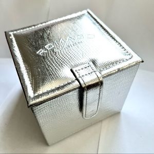 ROMAGO DESIGN Silver Watch Box 4x4x3.75